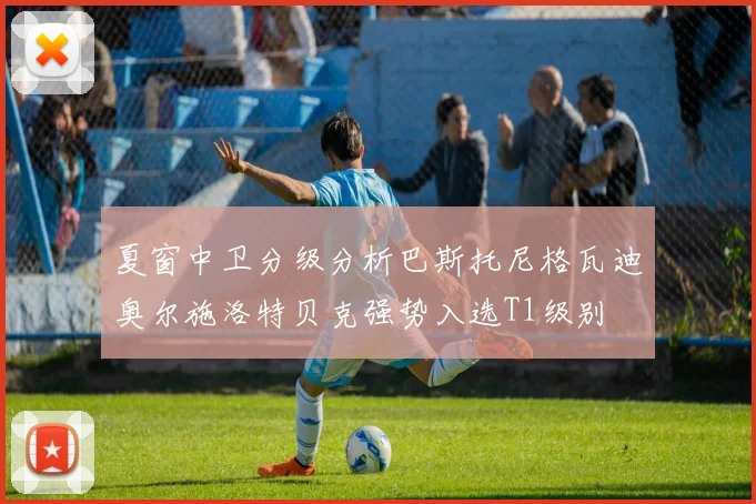 夏窗中卫分级分析巴斯托尼格瓦迪奥尔施洛特贝克强势入选T1级别